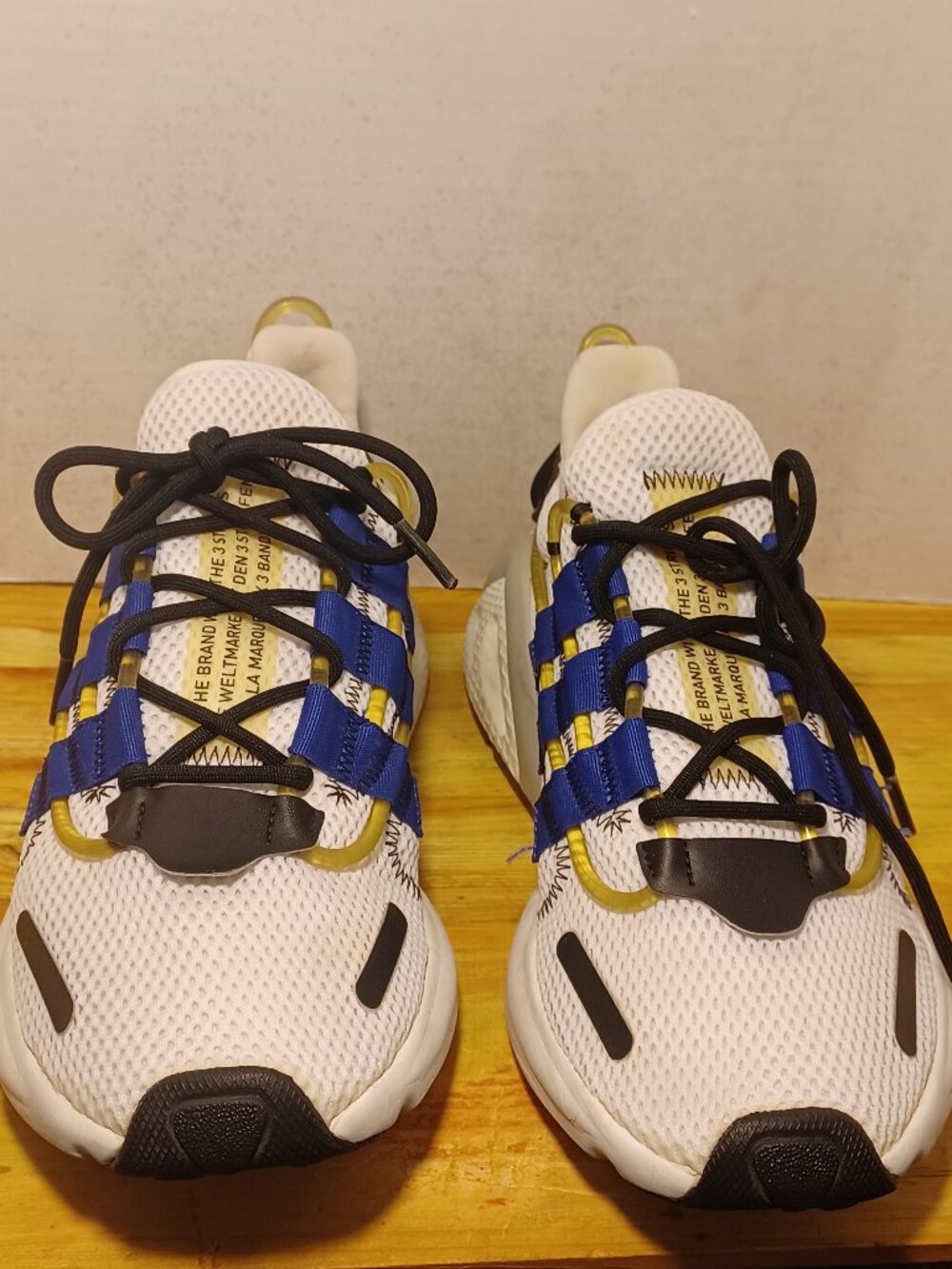 adidas LXCON Cloud White Active Blue Mens size 6